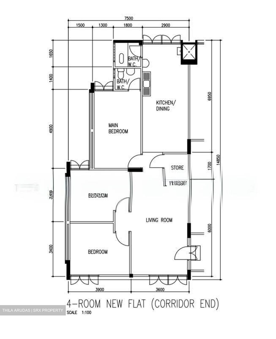 Blk 435 Ang Mo Kio Avenue 10 (Ang Mo Kio), HDB 4 Rooms #594471301